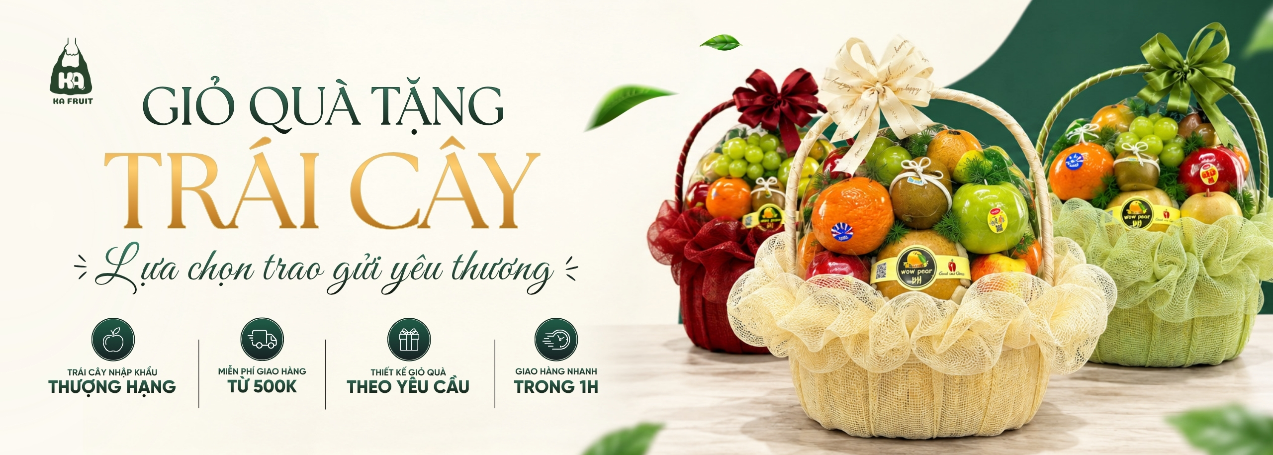 Banner trái cây nhập khẩu