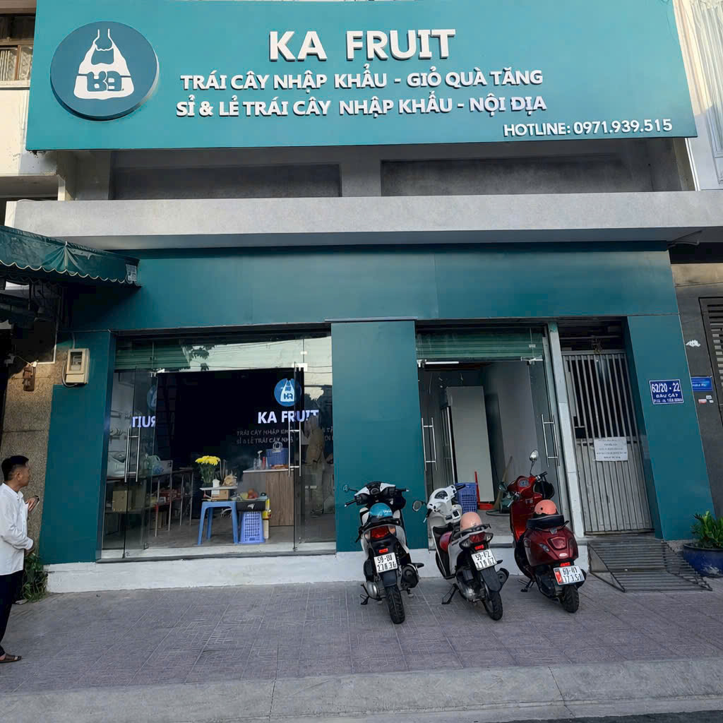 cửa hàng kafruit tân bình
